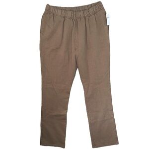 Good American Wide Leg Sweat Pants Putty Women’s 5